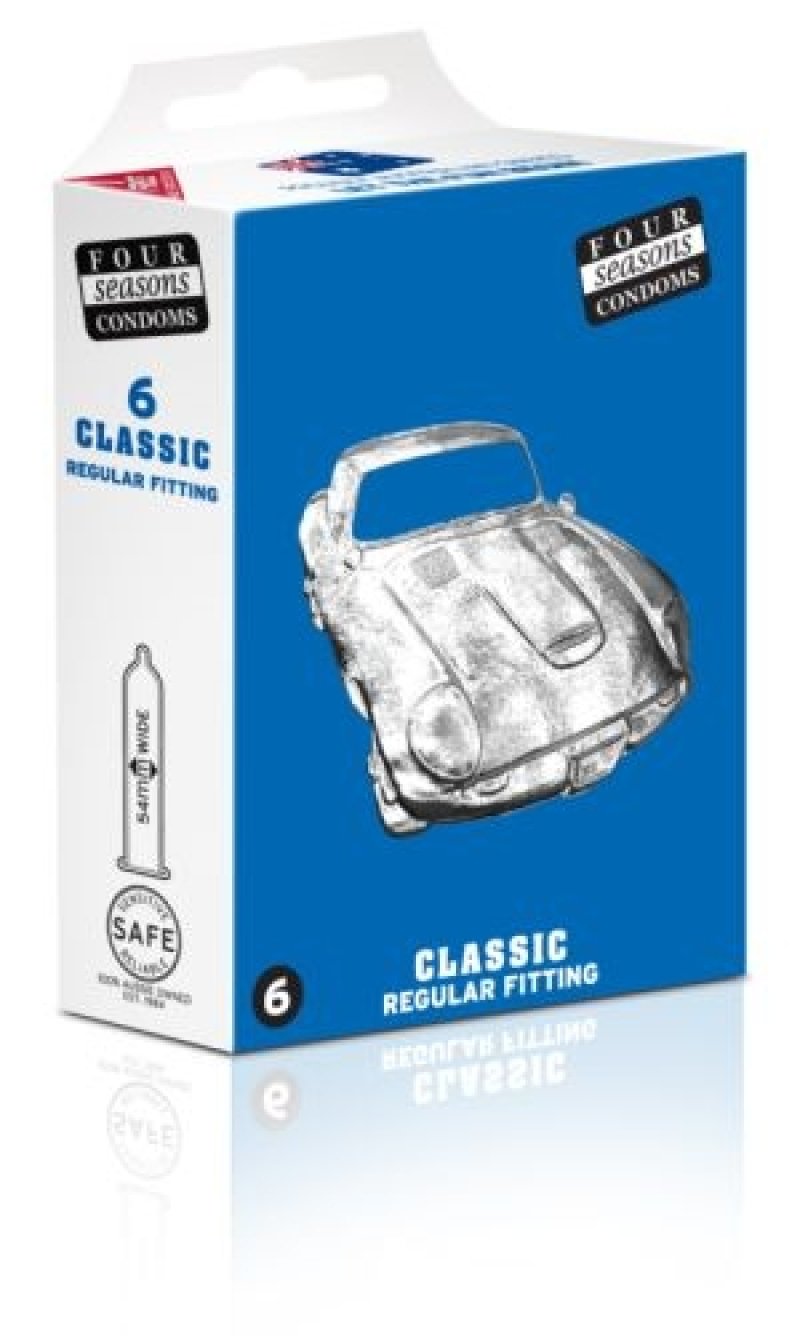 Four Seasons Regular Condoms 6 Pack-012