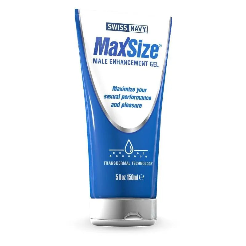 Swiss Navy Max Size Cream 5oz/147ml Tube - Take A Peek