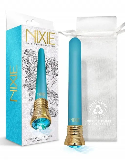 Nixie Jewel Satin Classic Vibe - Aquamarine - Take A Peek