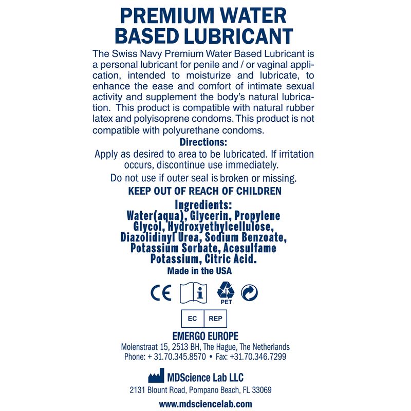 Swiss Navy Arousal Gel 4oz/118ml