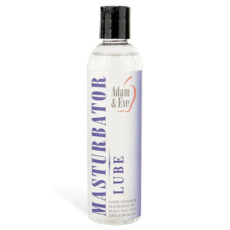 Adam & Eve Masturbator Lube - Water Based Lubricant - 237 ml (8 oz) Bottle