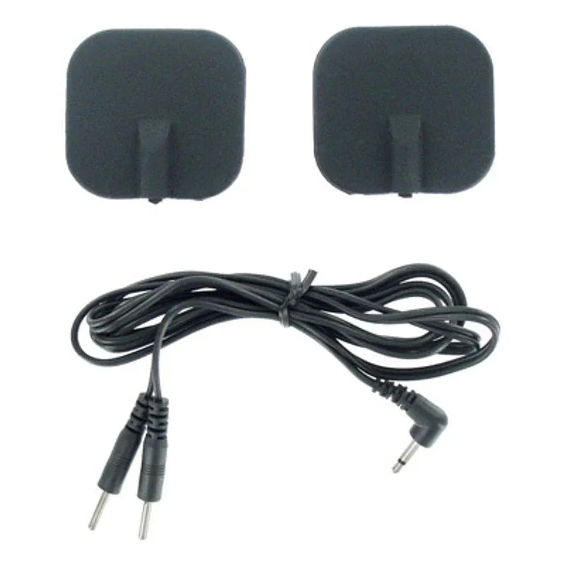 Zeus Deluxe Black Electro Pads 2 Pk