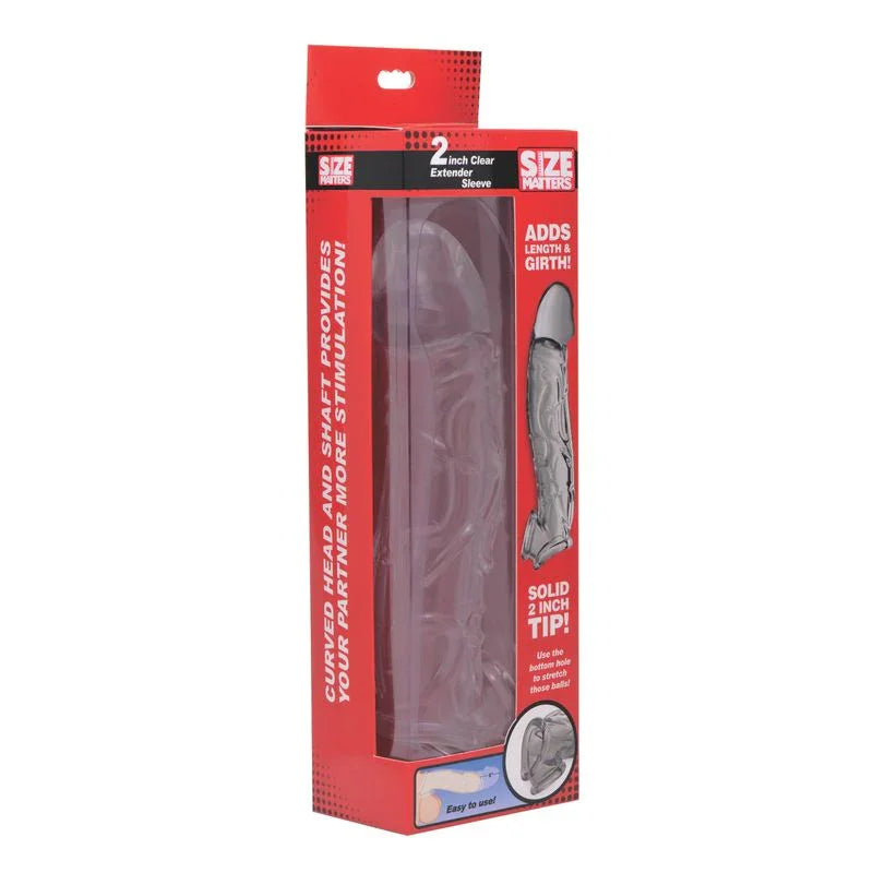 2in Extender Sleeve Clear - Take A Peek