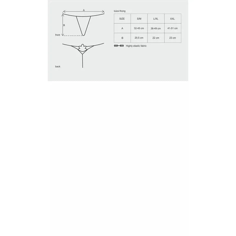 Luiza Thong White