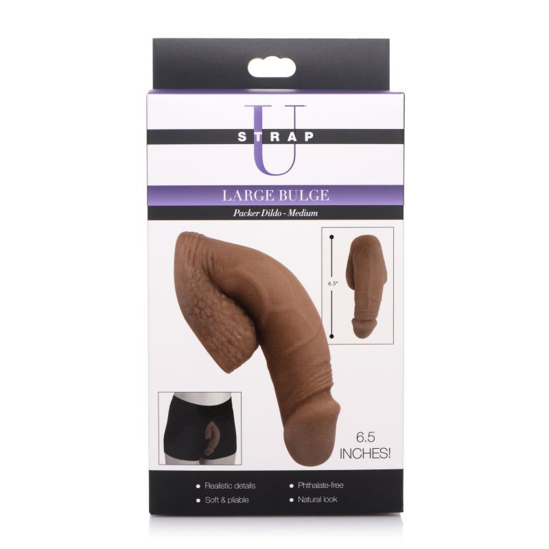 Large Bulge Soft Packer Dildo Medium Skin Tone