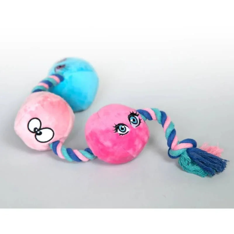 Scruffy Pet Toys Tug Buttons Anal Balls