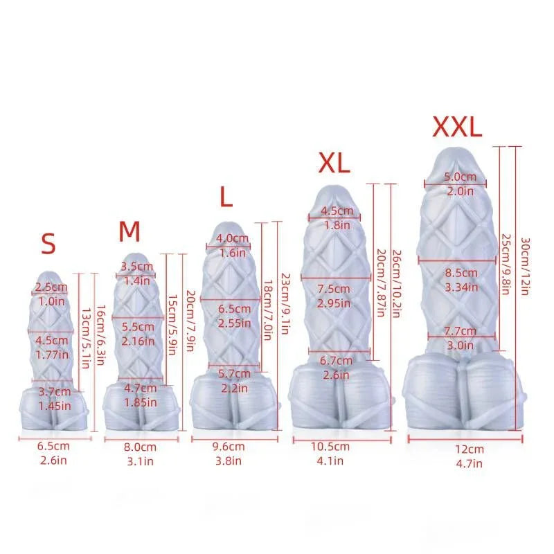 Fetishique Liquid Silicone Dildo Medium