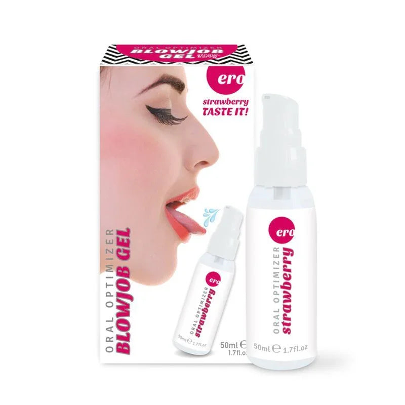 Oral Optimizer Blowjob Gel Strawberry 50ml - Take A Peek