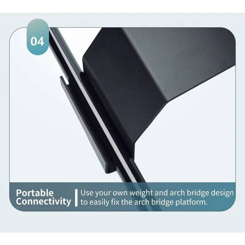 Sex Chair Adjustable Height Black w Handle and Arch Bridge - Take A Peek