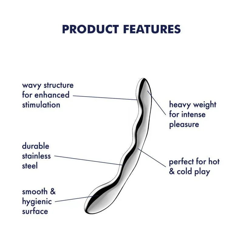 Satisfyer Cosmic Crest 2 Metal Dildo