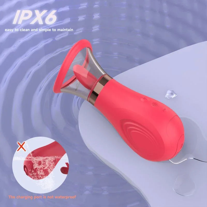 Sybil 3-in-1 Sucking Licking Tickling Stimulator - Take A Peek