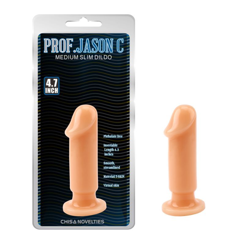 Cock Plug Flesh Medium 4.7in - Take A Peek