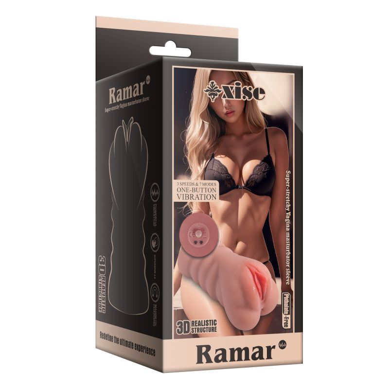 Ramar Realistic Vibrating Anal Vaginal Masturbator - Take A Peek