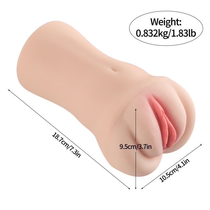 Brenna Dual Density 3 Speed 7 Mode Vibrating Realistic Masturbator - Take A Peek