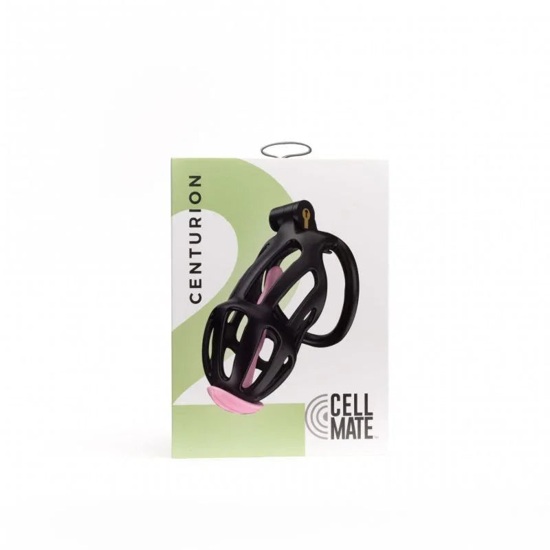 Centurion Size 2 Cock Cage with Pussification Plug - Take A Peek