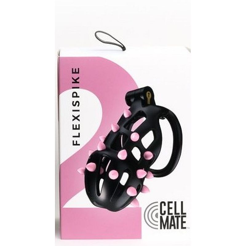 FlexiSpike Size 2 Spiked Cock Cage - Take A Peek