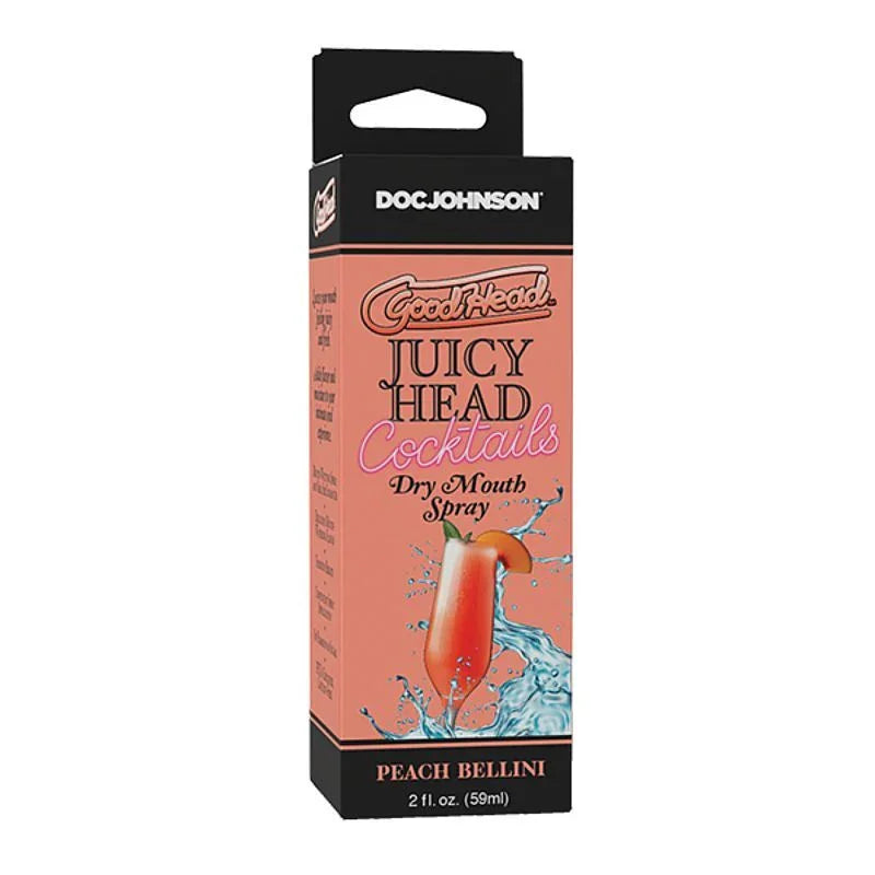 GoodHead Juicy Head Spray Cocktails Peach Bellini 59ml - Take A Peek