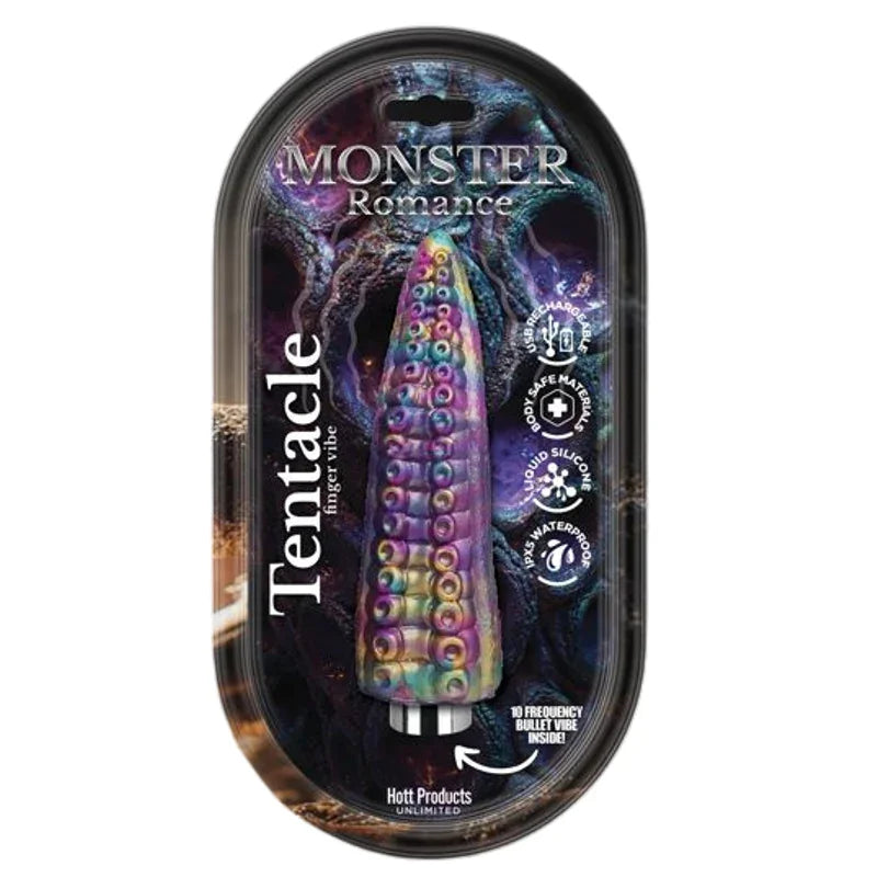 Tentacle Silicone USB Bullet Vibrator - Take A Peek