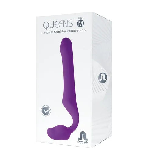 Adrien Lastic Queens Strapless Strap On Purple Medium - Take A Peek