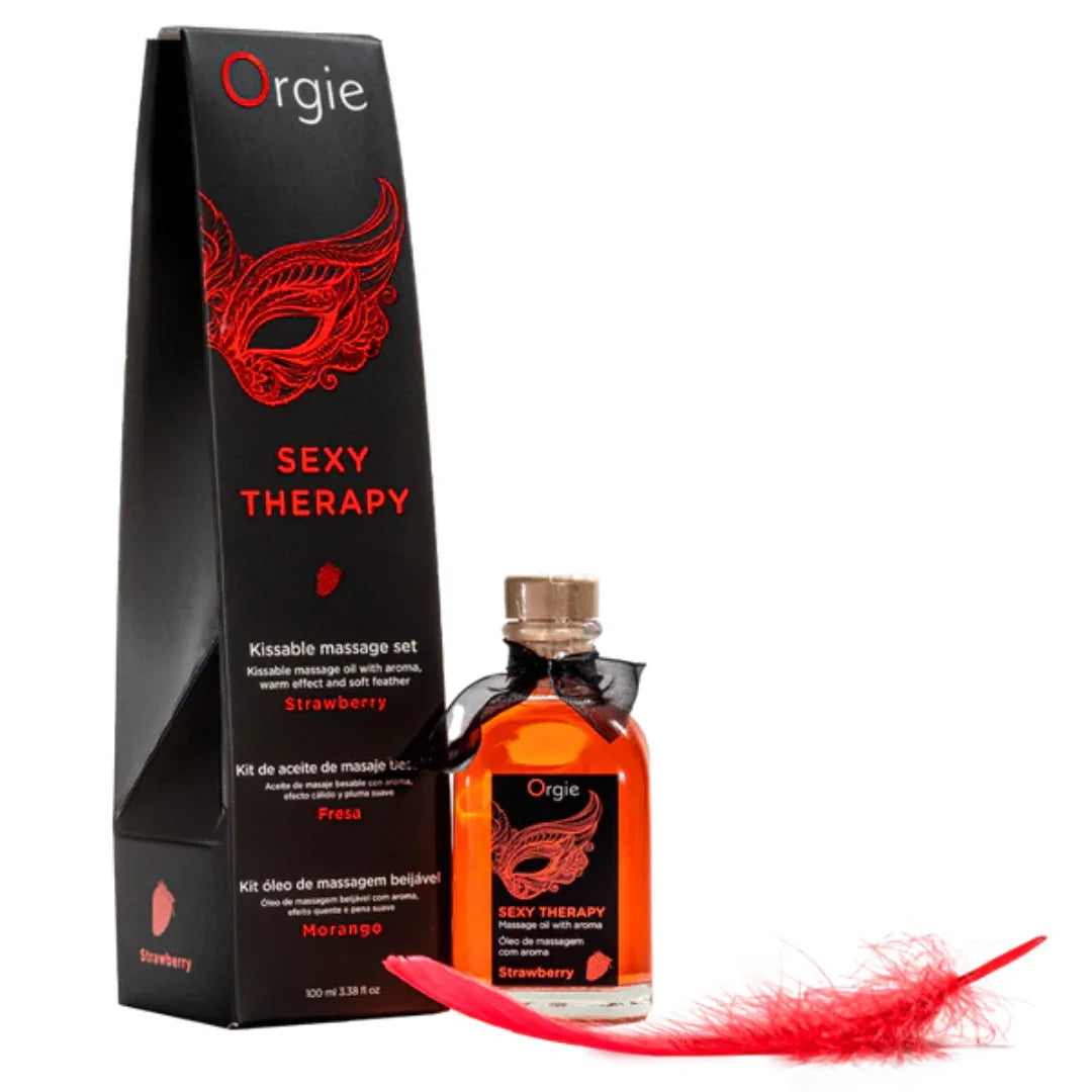 Orgie Sexy Therapy Strawberry 100 ml - Take A Peek