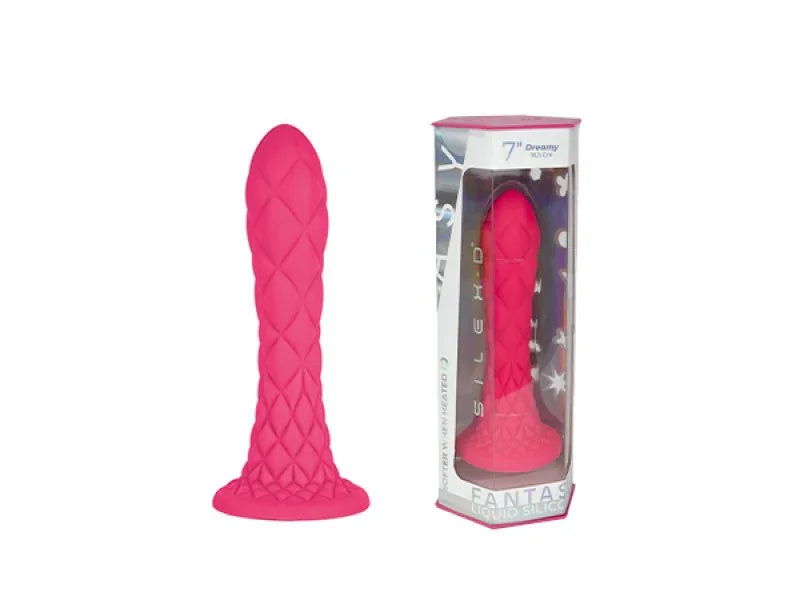 SILEXD 7in FANTASY LIQUID SILICONE DREAMY PINK-240718