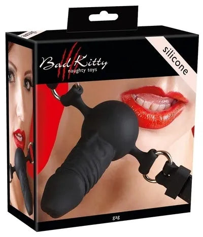 Bad Kitty Silicone Gag Ball - Take A Peek
