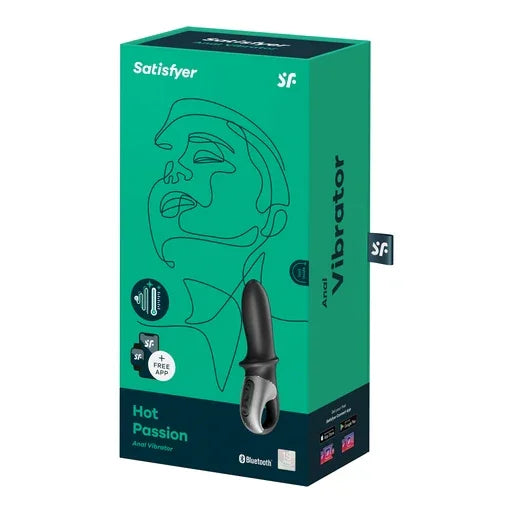 Satisfyer Hot Passion Warming Anal Vibrator With App-4001647
