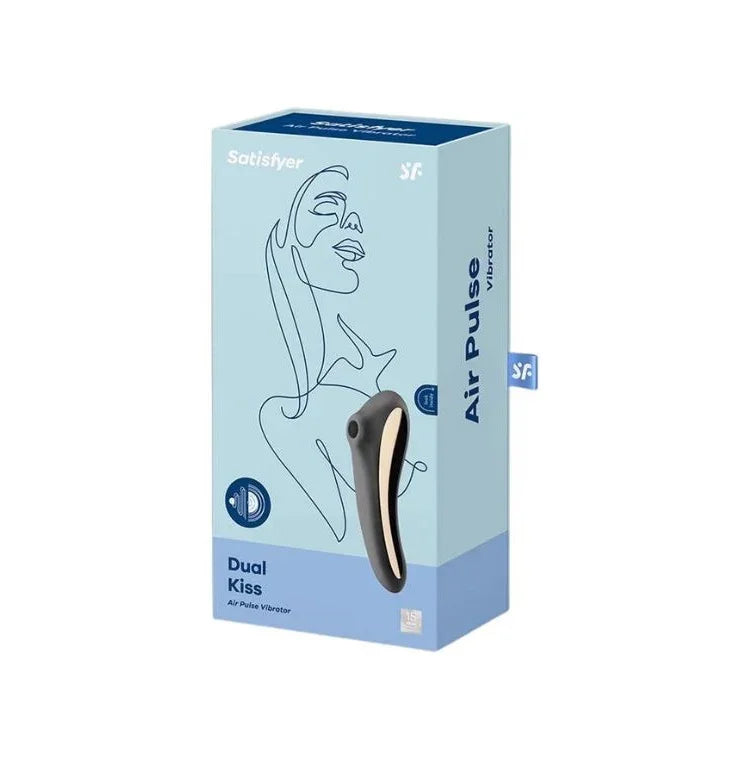Satisfyer Dual Kiss black - Take A Peek