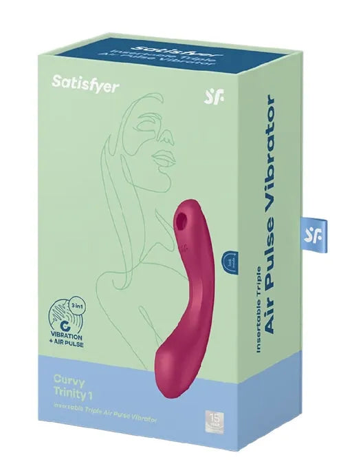 Satisfyer Curvy Trinity 1 Red - Take A Peek