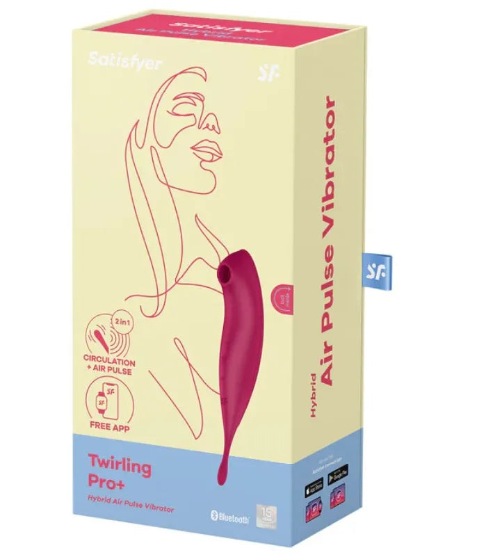 Satisfyer Twirling Pro+ dark red - Take A Peek