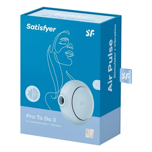 Satisfyer Pro To Go 3 blue - Take A Peek