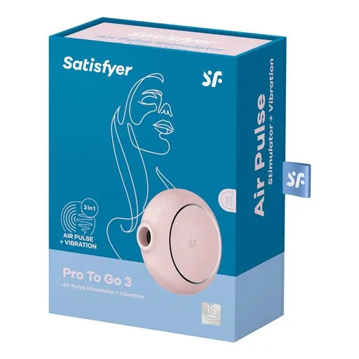 Satisfyer Pro To Go 3 rose - Take A Peek