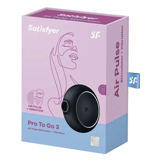 Satisfyer Pro To Go 3 Black - Take A Peek