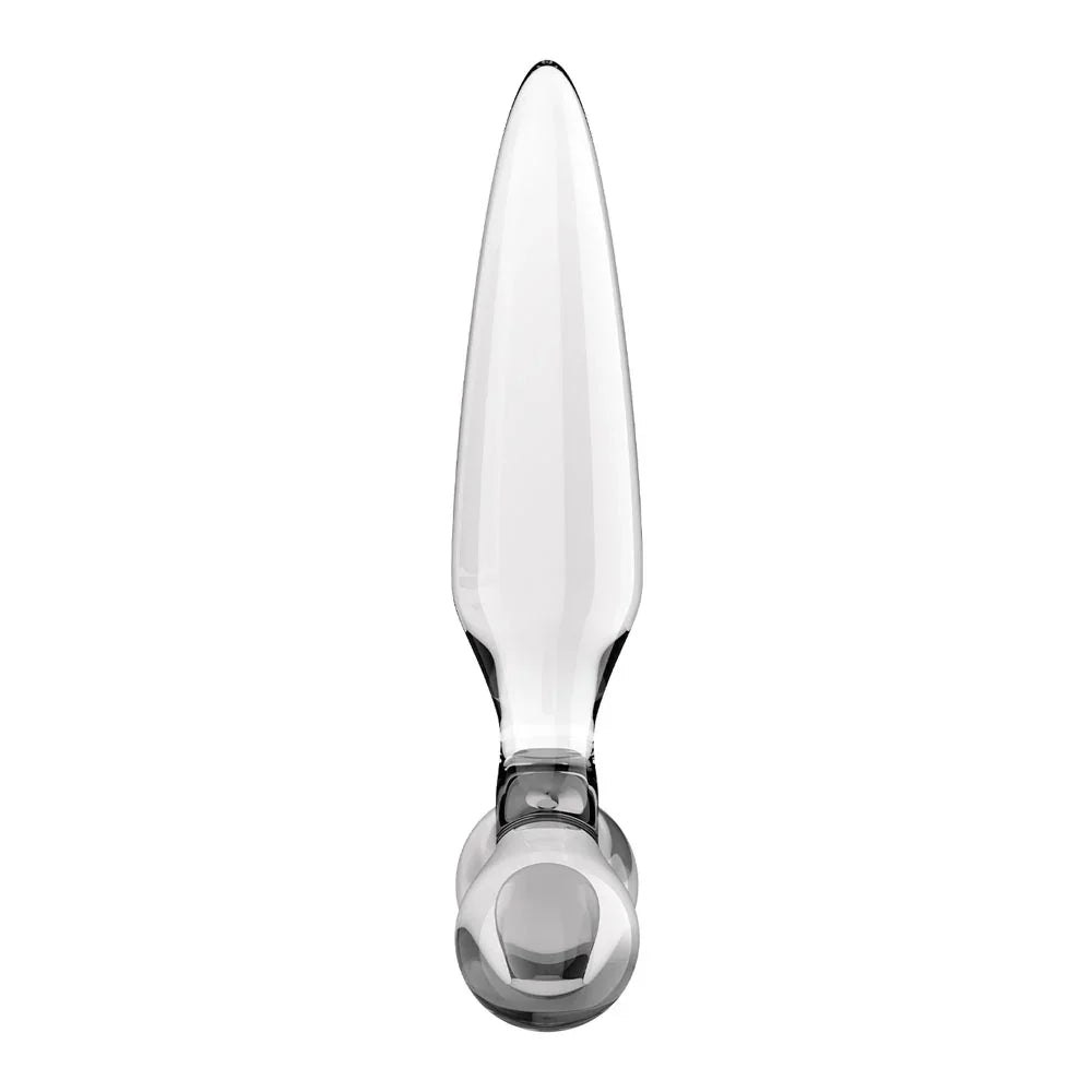 Satisfyer Triple Crystal 2 - - Glass 3-in-1 Butt Plug - Take A Peek