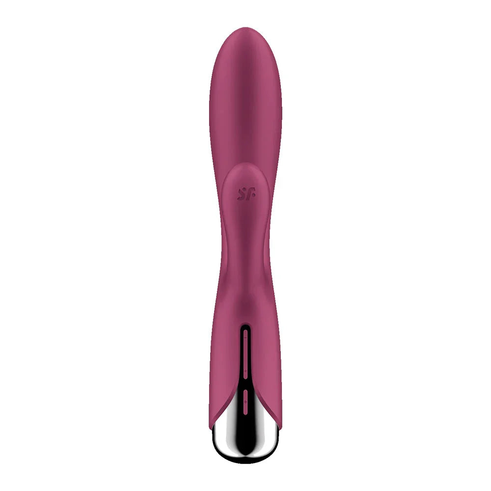 Satisfyer Spinning Rabbit 1 - - 20 cm USB Rechargeable Rotating Rabbit Vibrator - Take A Peek
