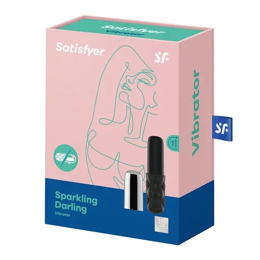 Satisfyer Sparkling Darling - Black/Gold - Take A Peek