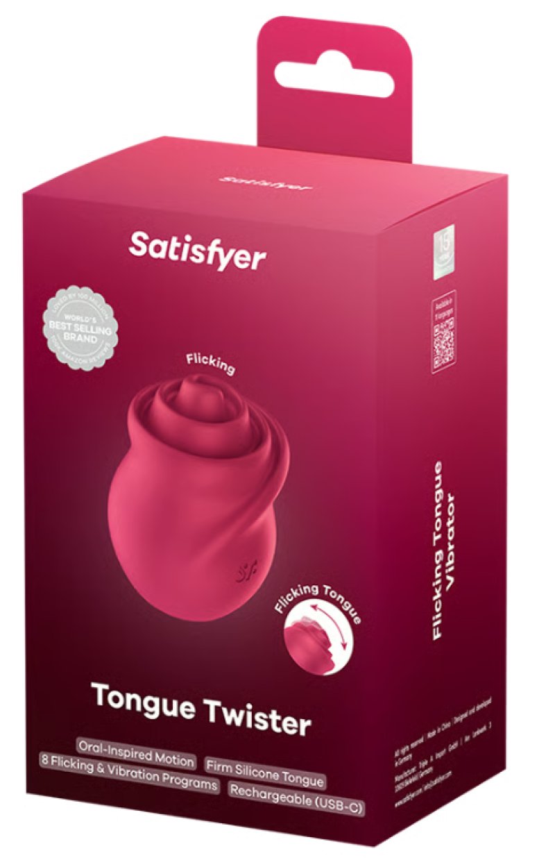 Satisfyer Tongue Twister red-4080581