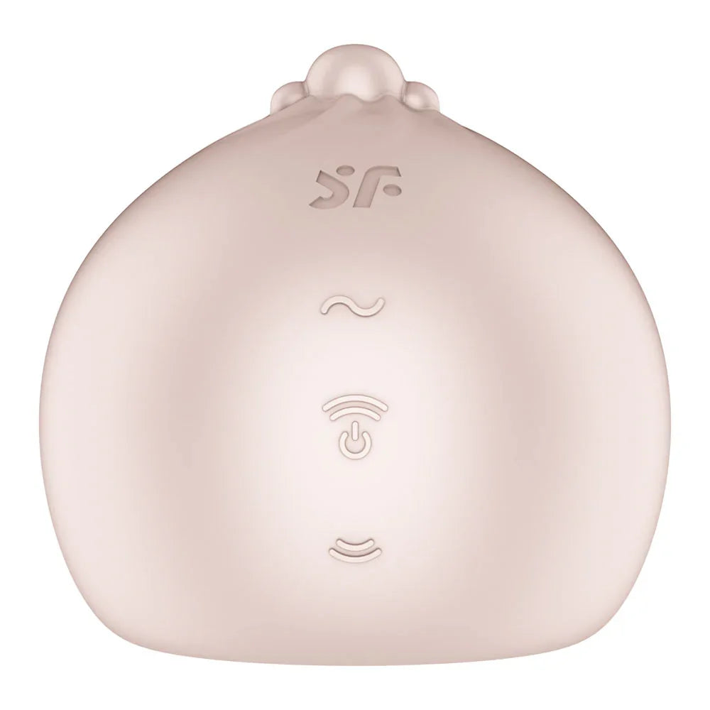 Satisfyer Mochi - Beige - Beige USB Rechargeable Air Pulse Stimulator