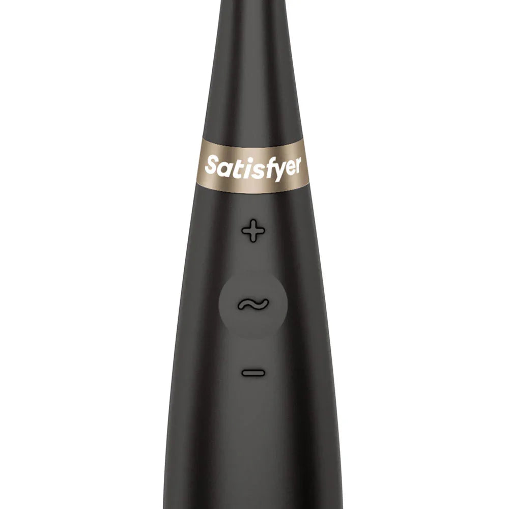 Satisfyer Tip Tease - - USB Rechargeable Vibrator with Twirling Tip - Take A Peek