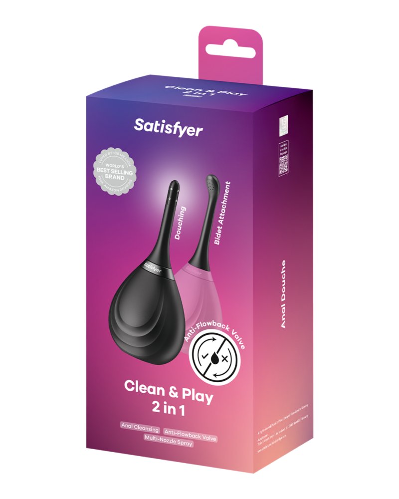 Satisfyer Clean & Play 2-in-1 - black-4095110