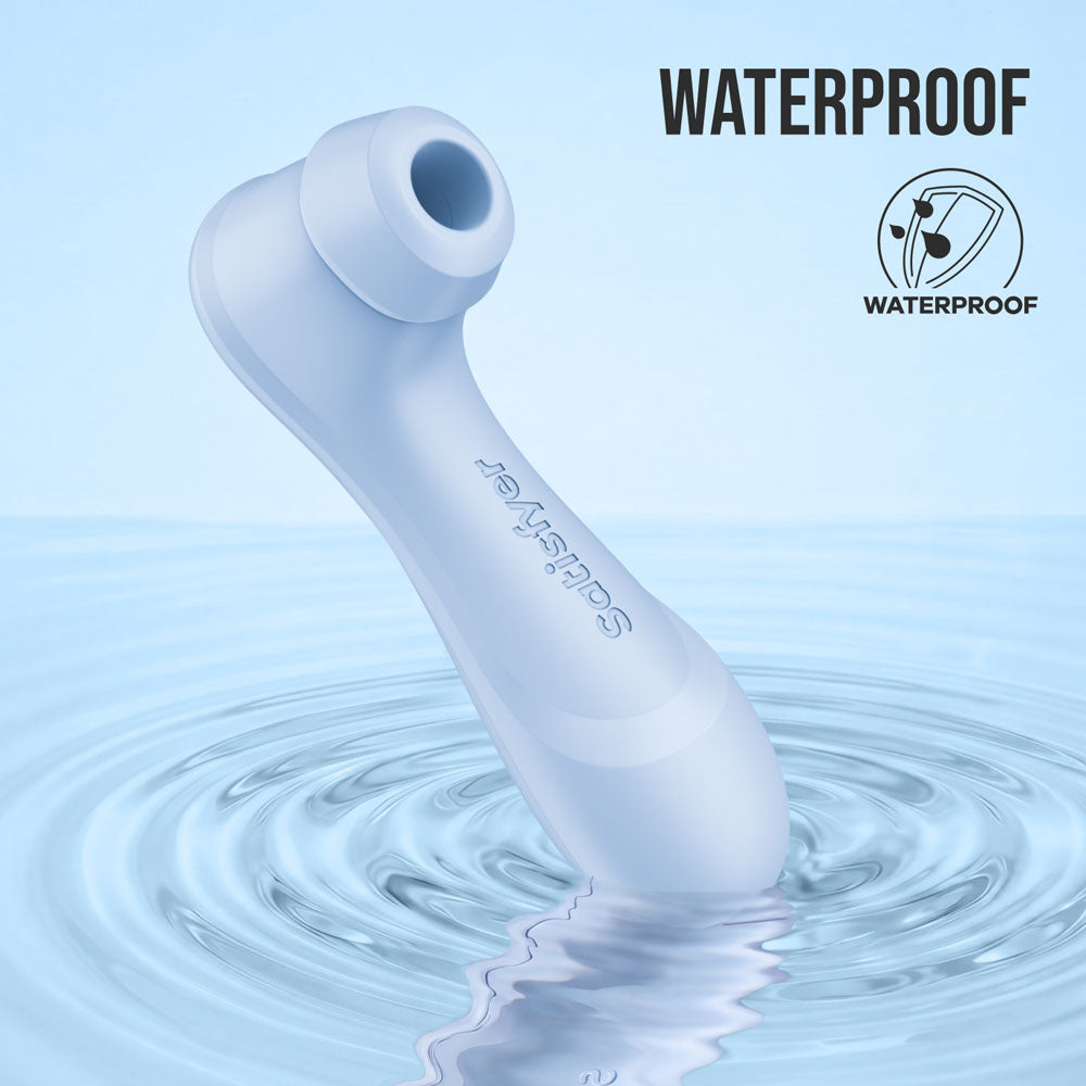 Satisfyer Pro 2 Generation 4 - Serene - Touch-Free USB-C Rechargeable Clitoral Stimulator with App Control - Take A Peek
