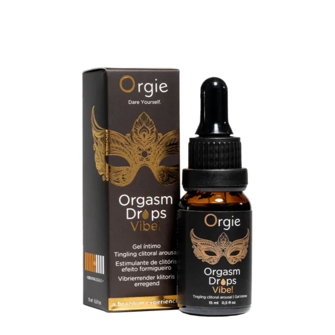 Orgie Orgasm Drops - Vibe! 15 ml - Take A Peek