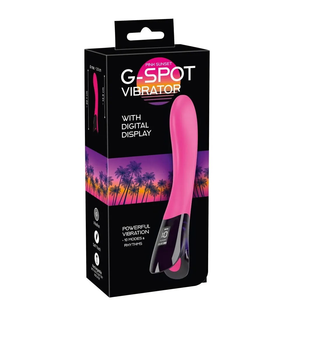Pink Sunset G-spot Vibrator - Take A Peek