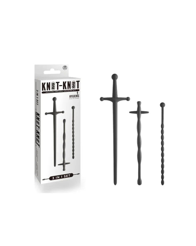 Knot-Knot Silicone Urethral Sounds Set-646935