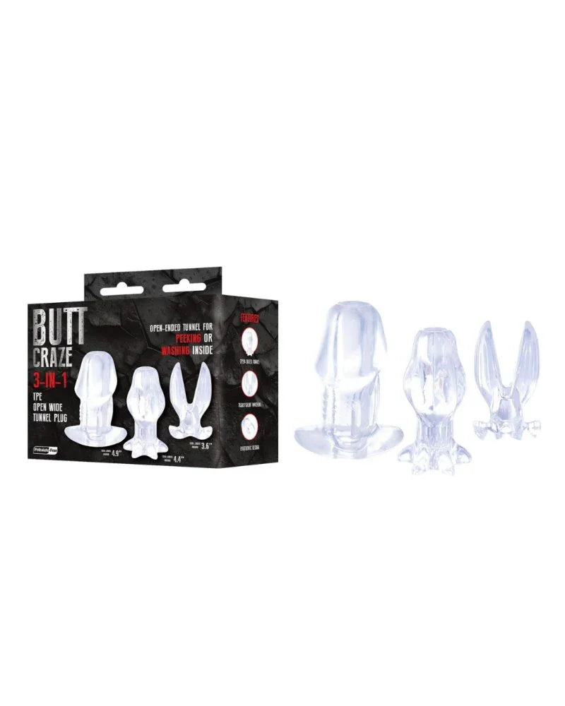 BUTT CRAZE BUTT PLUG KIT-647000