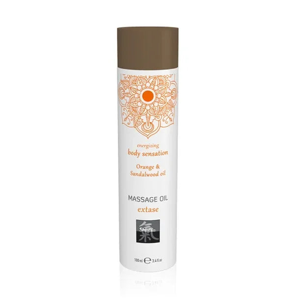 Shiatsu Massage Oil - Orange & Sandalwood oil 100ml - Take A Peek