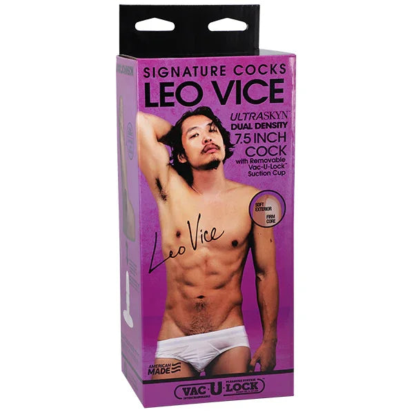 Signature Cocks - Leo Vice - 6 Inch ULTRASKYN Cock with Removable Vac-...-8160-23-BX