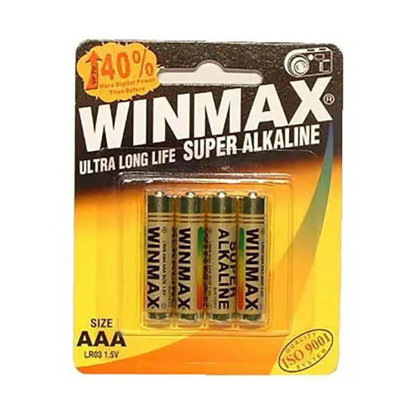 Winmax AAA Super Alkaline Batteries - Take A Peek