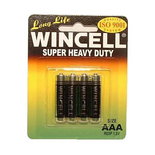 Wincell AAA Super Heavy Duty Batteries - Take A Peek