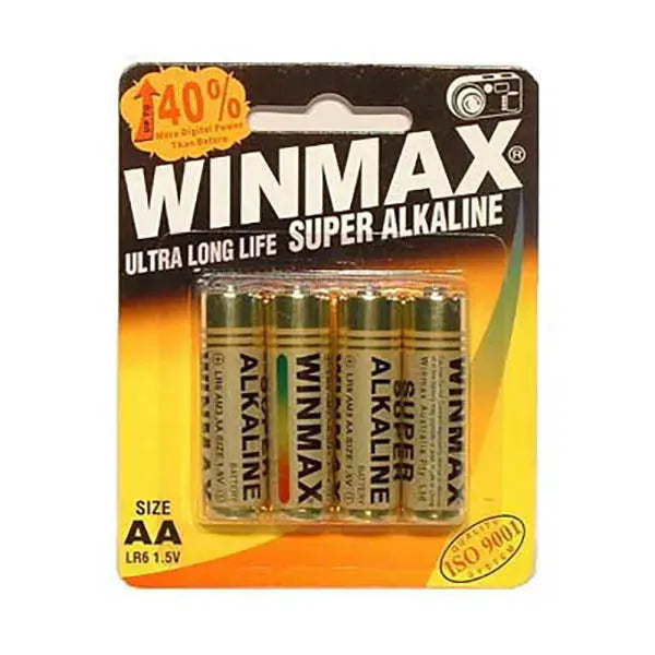 Winmax AA Super Alkaline Batteries - Take A Peek